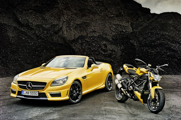 Mercedes  Ducati    